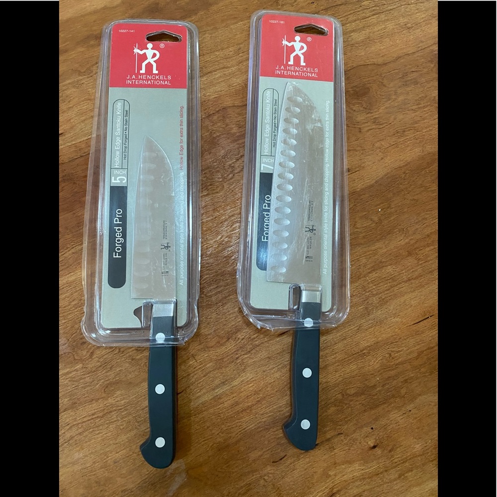 J. A. Henckels International 2 Santoku knife 7” 5”